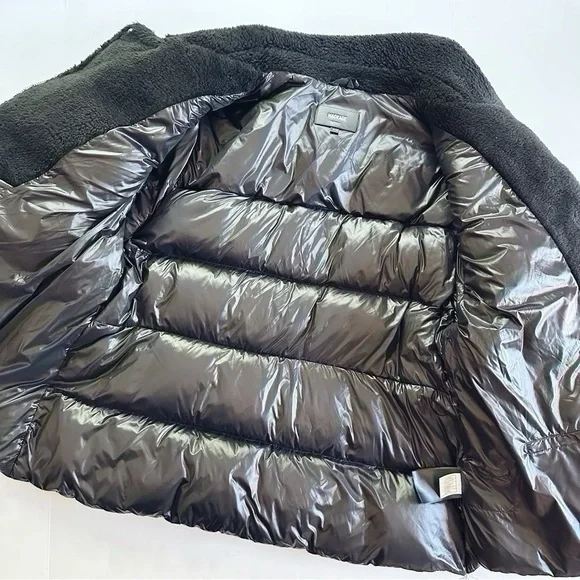 Mackage Rune Moto Sherpa Down Puffer Jacket